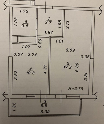 Продам однокомнатную (1-комн.) квартиру, Омелькова ул, 93, Анапа г