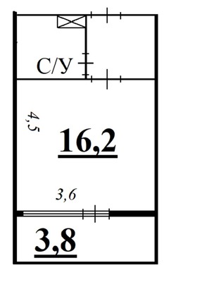 Продам однокомнатную (1-комн.) квартиру, Народного Ополчения пр-кт, 149, Санкт-Петербург г
