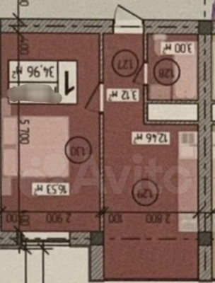 Продам однокомнатную (1-комн.) квартиру, Ковыльная ул, 36ке, Симферополь г