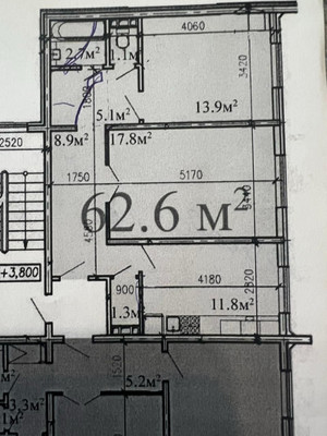 Продам двухкомнатную (2-комн.) квартиру, Дзержинского пр-кт, 219А, Новороссийск г