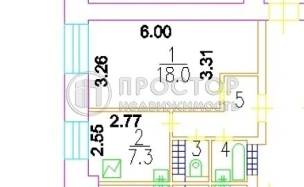 Продам однокомнатную (1-комн.) квартиру, Большая Семёновская ул, 27к2, Москва г