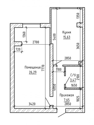 Продам однокомнатную (1-комн.) квартиру, Тлостанова ул, 28, Нальчик г
