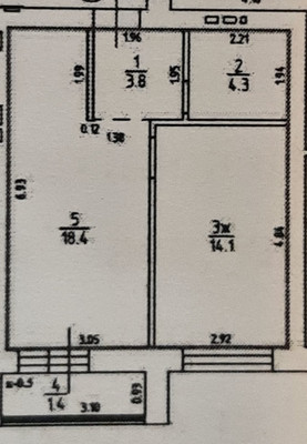Продам однокомнатную (1-комн.) квартиру, Закатная ул, 29к1, Калининград г
