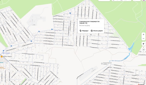 Продам участок 5,95 соток, Фермерское хоз., Зодчий снт, Ростов-на-Дону г, 0 км от города