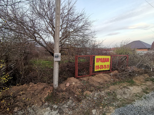 Продам участок 5,95 соток, Фермерское хоз., Зодчий снт, Ростов-на-Дону г, 0 км от города