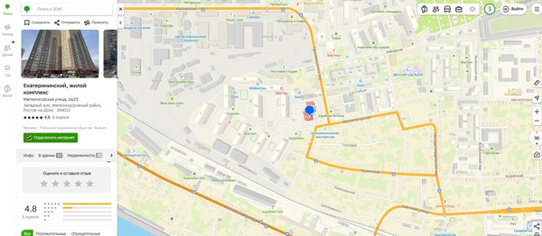 Сдам однокомнатную (1-комн.) квартиру, Магнитогорская ул, 1/25А, Ростов-на-Дону г