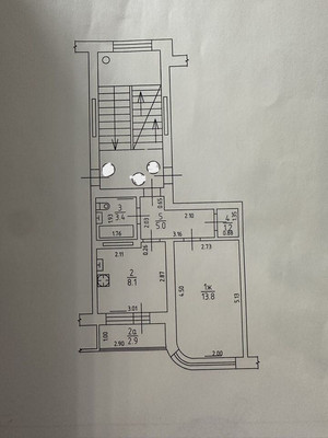 Продам однокомнатную (1-комн.) квартиру, Фрунзе ул, 91, Калининград г