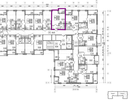 Продам однокомнатную (1-комн.) квартиру (долевое), Обуховской Обороны пр-кт, Санкт-Петербург г