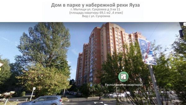 Продам двухкомнатную (2-комн.) квартиру, Мытищинская ул, 3, Троицкое с