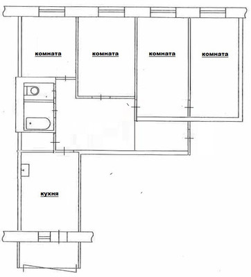 Продам многокомнатную квартиру, Устиновича ул, 1а, Красноярск г