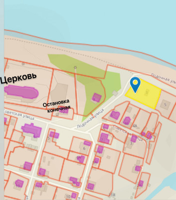 Продам участок 10 соток, Фермерское хоз., Лодочная ул, 3, Нижние Муллы с, 0 км от города