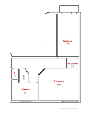 Продам двухкомнатную (2-комн.) квартиру, Социалистическая ул, 147-149, Ростов-на-Дону г