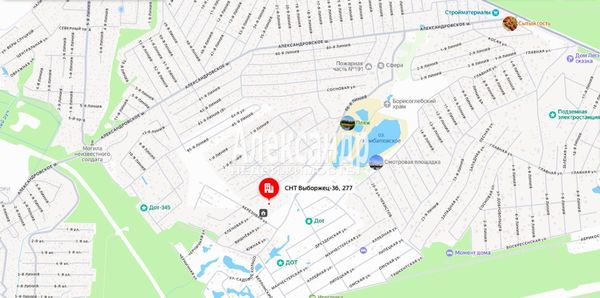 Продам дом в поселке СНТ &amp;quot;Выборжец-36&amp;quot;, 277, Снт Выборжец-36 тер, 36 км от города