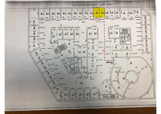 Продам машиноместо 15,9 м2, Ленинградский пр-кт, 66к2, Москва г