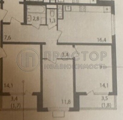 Продам двухкомнатную (2-комн.) квартиру, Варшавское ш, 170Ек7, Москва г