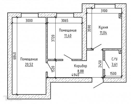 Продам двухкомнатную (2-комн.) квартиру, Солнечная ул, 10к3, Нальчик г
