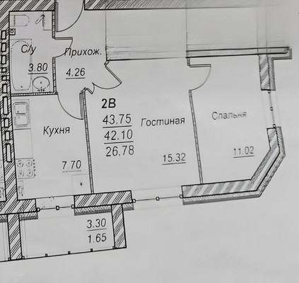 Продам двухкомнатную (2-комн.) квартиру, Молодежная ул, 25/1, Куюки д