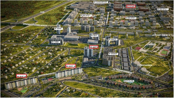 Продам двухкомнатную (2-комн.) , Парадная ул, 3, Новоселье гп