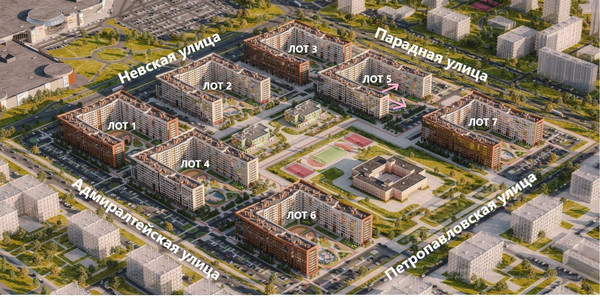 Продам двухкомнатную (2-комн.) , Парадная ул, 3, Новоселье гп