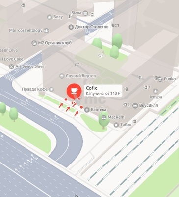 Сдам торговое помещение 55 м2, Ленинградский пр-кт, 4, Москва г