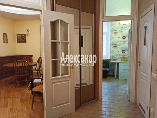 Сдам трехкомнатную (3-комн.) квартиру, Кронверкский пр-кт, 71/46, Санкт-Петербург г