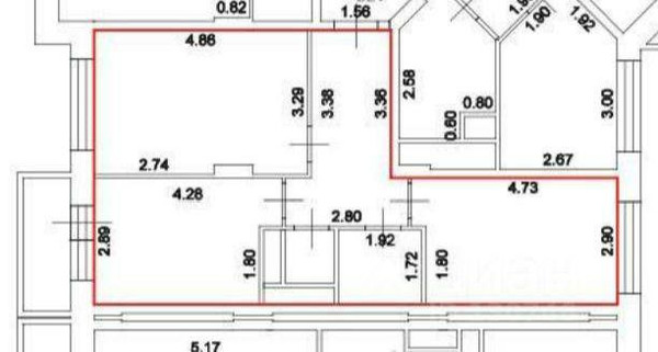 Продам двухкомнатную (2-комн.) квартиру, Объездная дорога ул, 2, Сосновый Бор п