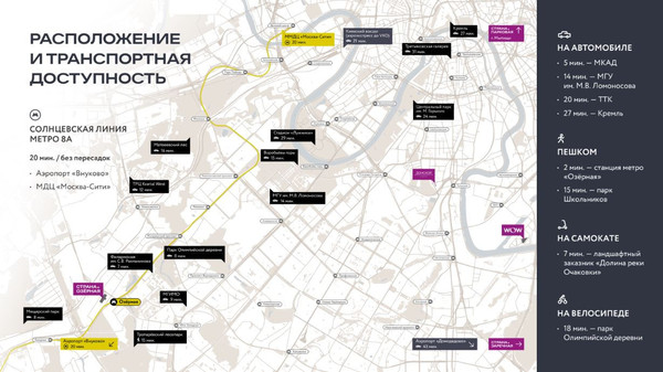 Продам двухкомнатную (2-комн.) квартиру (долевое), Озёрная ул, 42, Москва г