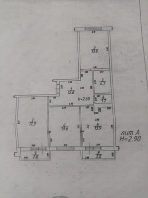 Продам трехкомнатную (3-комн.) квартиру, Западный Обход ул, 65к1, Краснодар г