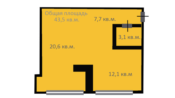 Продам однокомнатную (1-комн.) квартиру, Пригородная ул, 35, Перово с