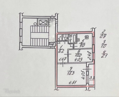 Продам двухкомнатную (2-комн.) квартиру, Тверская ул, 44, Колпино г