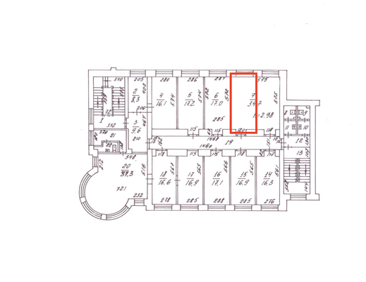 Сдам офисное помещение 17 м2, Куйбышева ул, 82А, Екатеринбург г