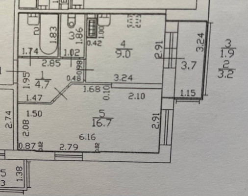 Сдам однокомнатную (1-комн.) квартиру, Валерия Гаврилина ул, 11к1, Парголово п