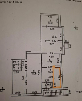 Сдам коммерческое помещение 127,4 м2, Яхтенная ул, Санкт-Петербург г