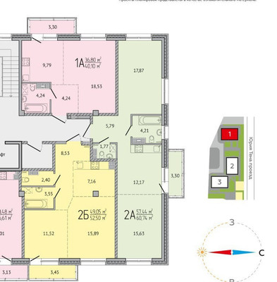 Продам двухкомнатную (2-комн.) квартиру, Юрия Тена проезд, 2к2, Иркутск г