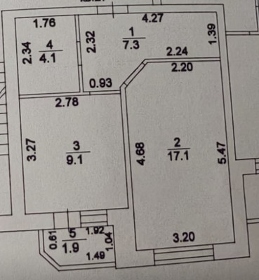 Продам однокомнатную (1-комн.) квартиру, им. генерала Петрова И.Т. ул, 27, Краснодар г