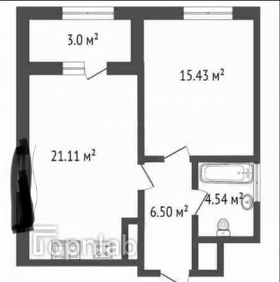 Продам однокомнатную (1-комн.) , Типанова ул, 22, Санкт-Петербург г