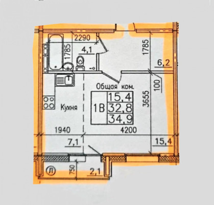 Продам двухкомнатную (2-комн.) квартиру, Гусарская тер, 9, Иркутск г