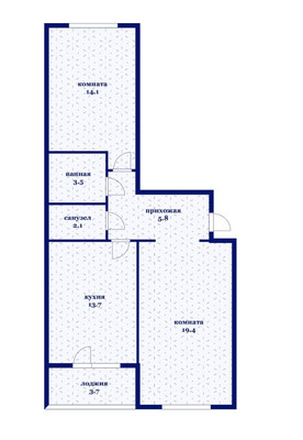 Продам двухкомнатную (2-комн.) квартиру, 2-я Российская ул, 162, Краснодар г
