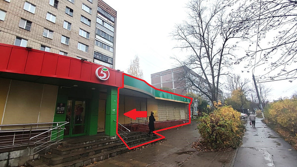 Сдам коммерческое помещение 131,3 м2, Подольская ул, 10, Северово д