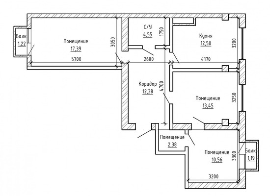 Продам трехкомнатную (3-комн.) квартиру, Тарчокова ул, 127, Нальчик г