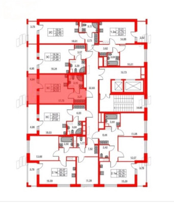 Продам однокомнатную (1-комн.) квартиру (долевое), Новосаратовка д