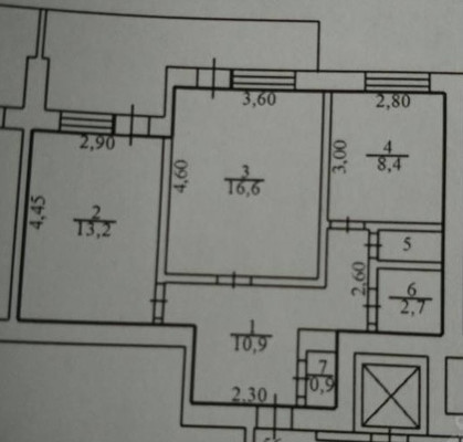 Продам двухкомнатную (2-комн.) квартиру, Тренева ул, 8, Ялта г