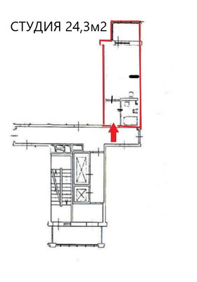 Продам однокомнатную (1-комн.) квартиру, Республиканская ул, 24к1, Санкт-Петербург г