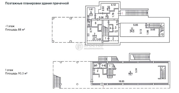 Продам коммерческое помещение 333 м2, Новинский б-р, 25-27с12, Москва г