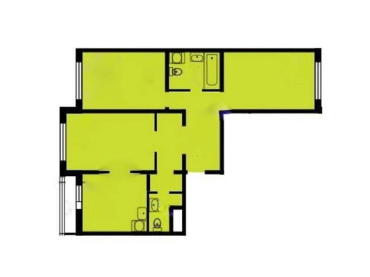 Сдам трехкомнатную (3-комн.) квартиру, Лидии Зверевой ул, 3к1, Санкт-Петербург г