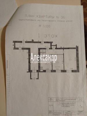 Продам двухкомнатную (2-комн.) квартиру, Приозерское ш, 17, Кузнечное гп