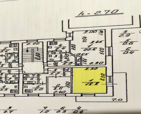 Продам комнату в 2-комн. квартире, Маршала Говорова ул, 32, Санкт-Петербург г
