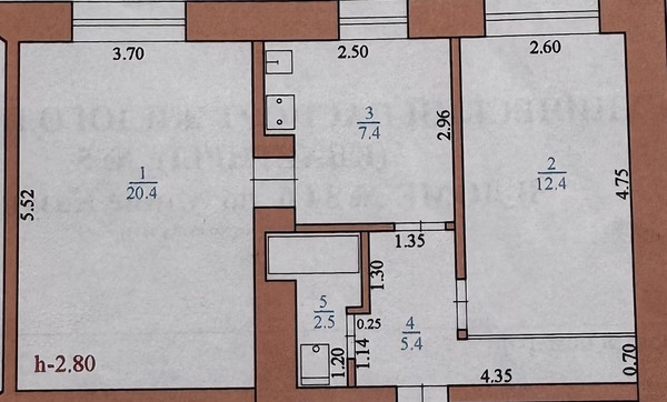 Продам двухкомнатную (2-комн.) квартиру, Казанская ул, 34б, Ишим г