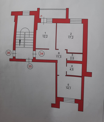 Продам двухкомнатную (2-комн.) квартиру, Строительная ул, 8, Медведево пгт