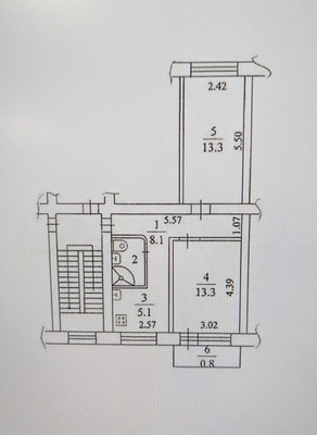 Продам двухкомнатную (2-комн.) квартиру, Школьная (Центральный мкр.) ул, 3, Домодедово г